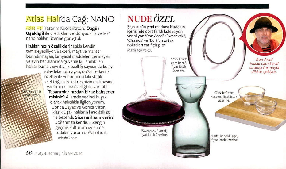zgr Uakligil Damla Vizon InStyle Home 2014